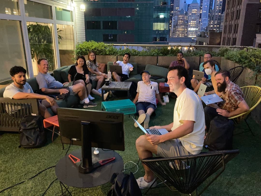 NYC founders meetup.